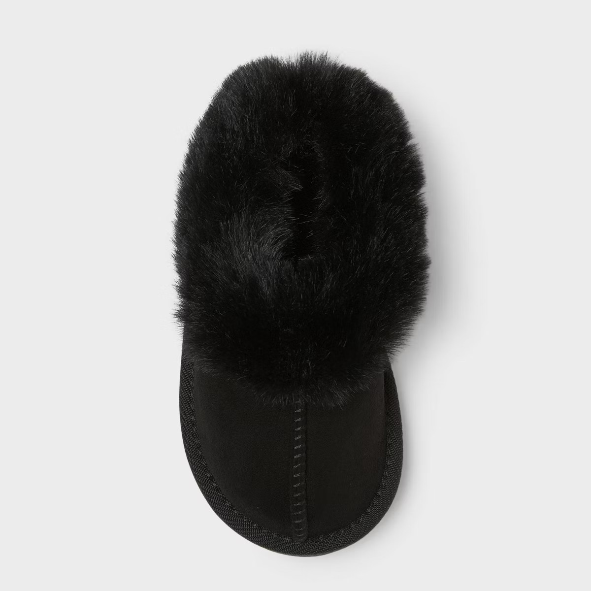 Toddler Piper Faux Fur Cuff Scuff Slippers - Cat & Jack™ | Target