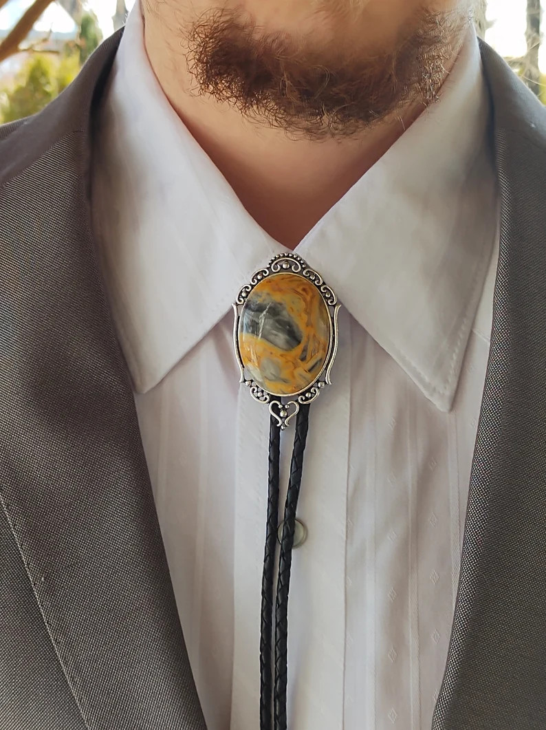 Agate Bolo Tie custom Bolo Ties Wedding Bolo Tie Crazy - Etsy | Etsy (US)