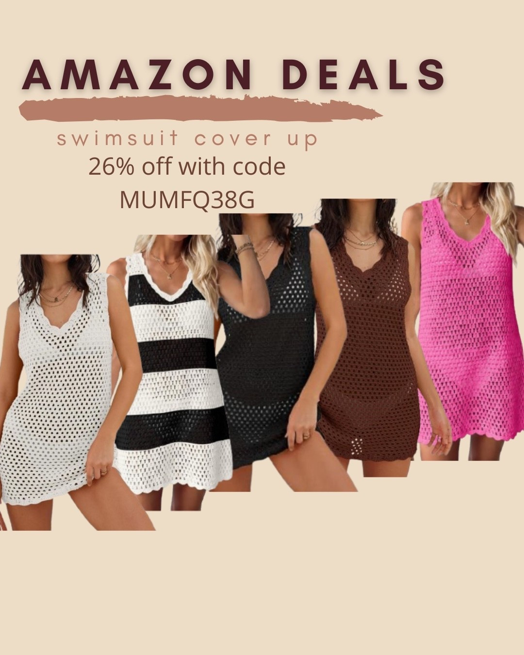 $10 ends 7/27

Amazon fashion
Amazon deals
Swimsuit cover up dress

#LTKSaleAlert