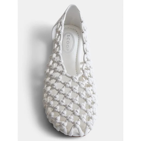 Scoop Women's Crochet Knot Ballet Flats | Walmart (US)