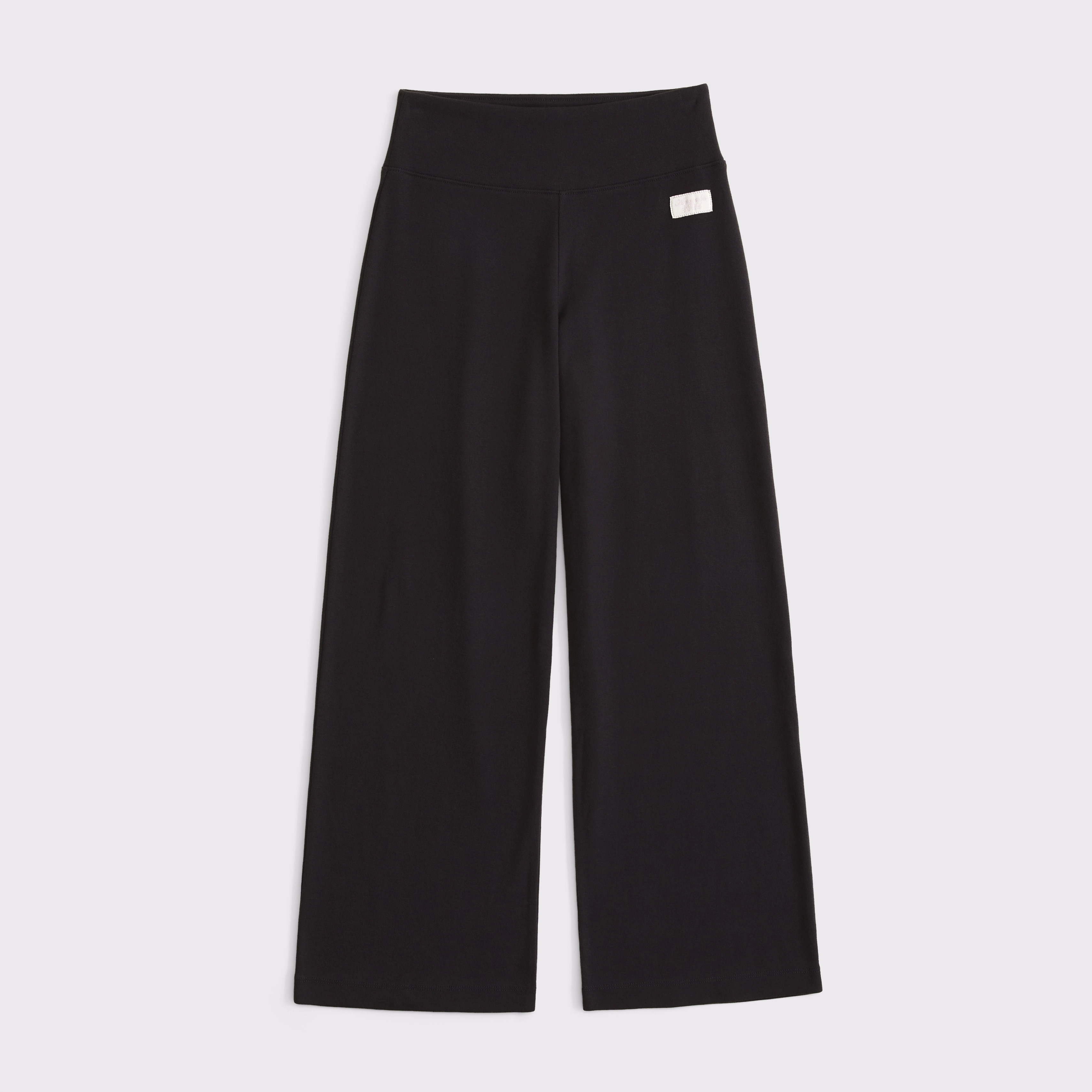 knit wide leg pant | Abercrombie & Fitch (US)