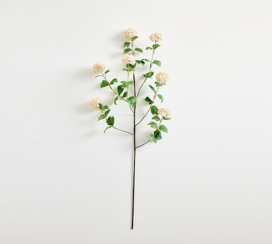 Faux Snowball Branch | Pottery Barn (US)