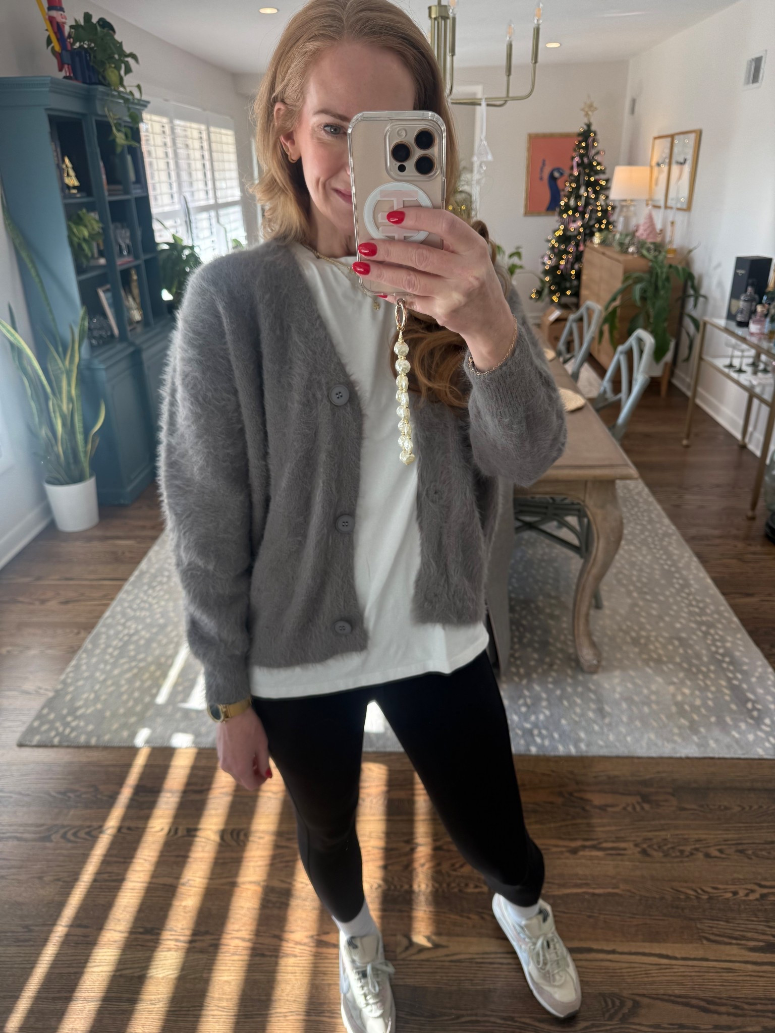 Coziest fuzzy gray cardigan that I forgot I had!! I love this sweater from Amazon as an alternative to a sweatshirt with leggings! 

#LTKdayinmylife #LTKFindsUnder100 #LTKOver40