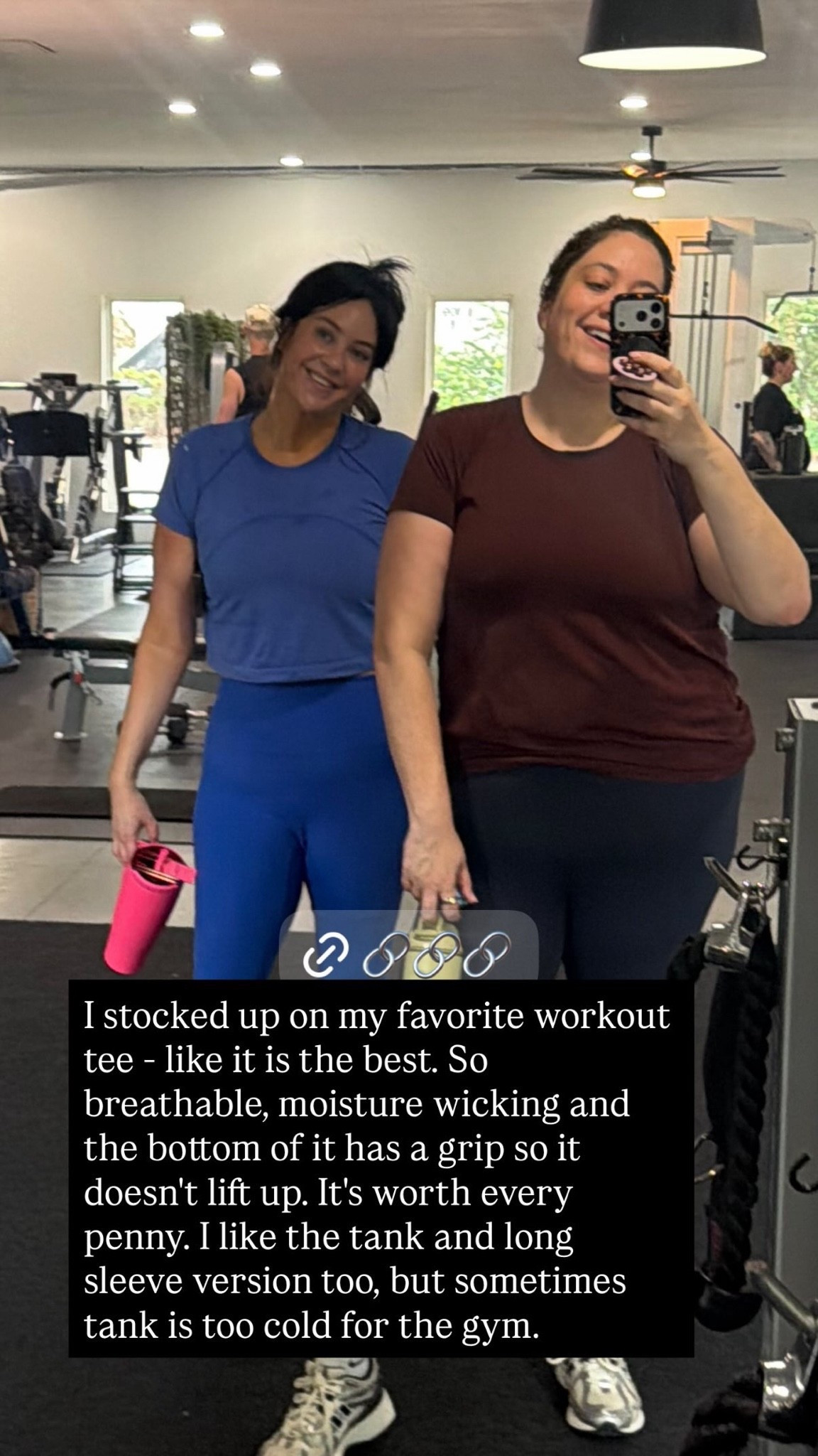 And my favorite workout tee is also 30% off + an extra 10% at checkout! This shirt is worth every penny. It’s cooling, moisture-wicking, and has a grip on the bottom so it doesn’t ride up. It comes in 20+ colors, and I’ve already stocked up. Also available in sleeveless and long-sleeve form!

#LTKSaleAlert #LTKActive #LTKPlusSize