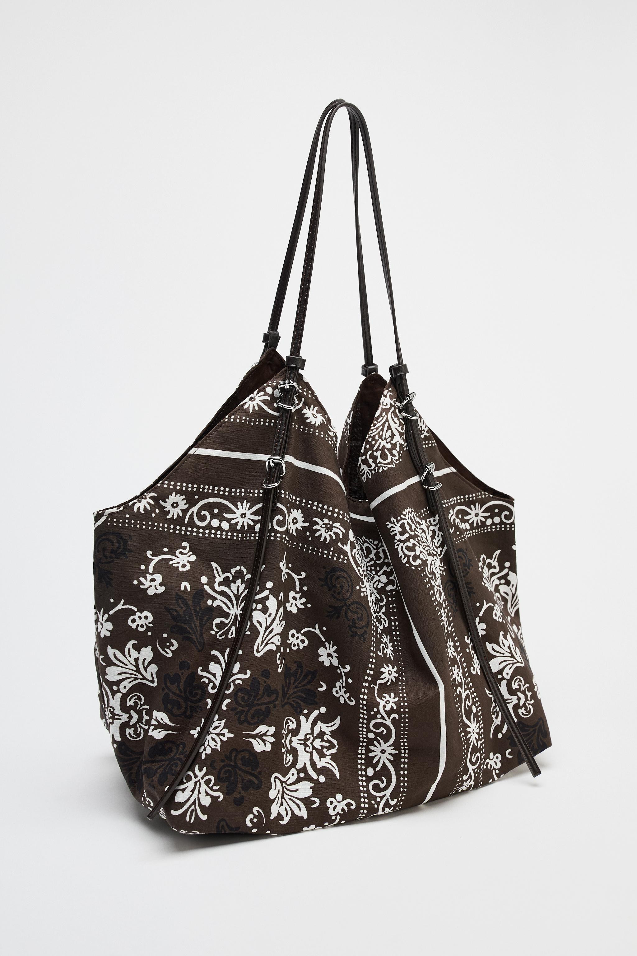 PRINTED TOTE BAG | Zara UK