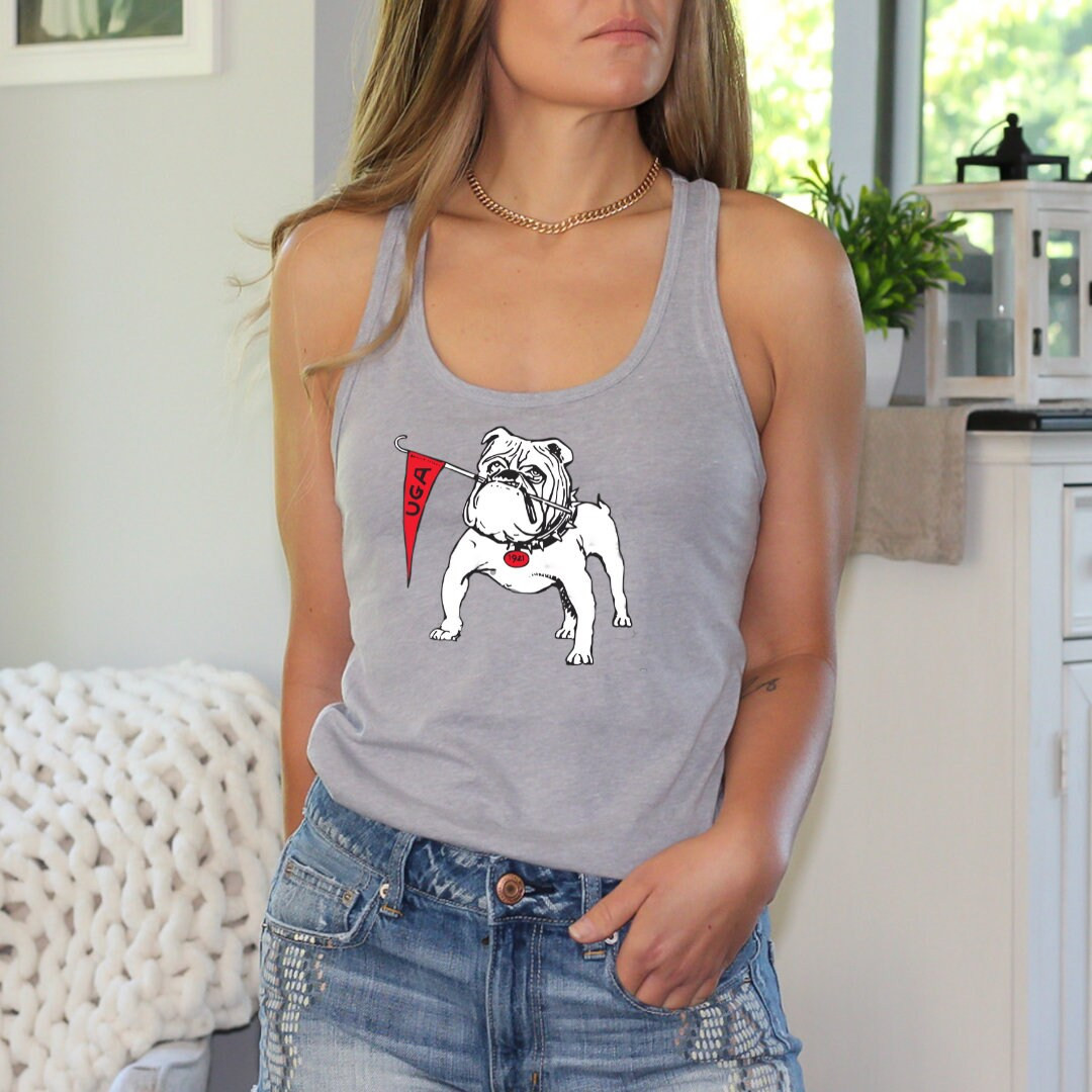 UGA 1945 Logo Women's Ideal Racerback Tank - Etsy | Etsy (US)