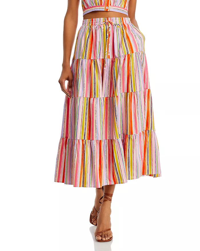Tiered Midi Skirt - 100% Exclusive | Bloomingdale's (US)