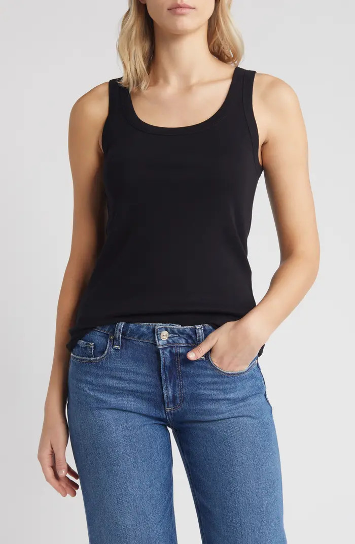 Caslon® Cotton Tank | Nordstrom | Nordstrom