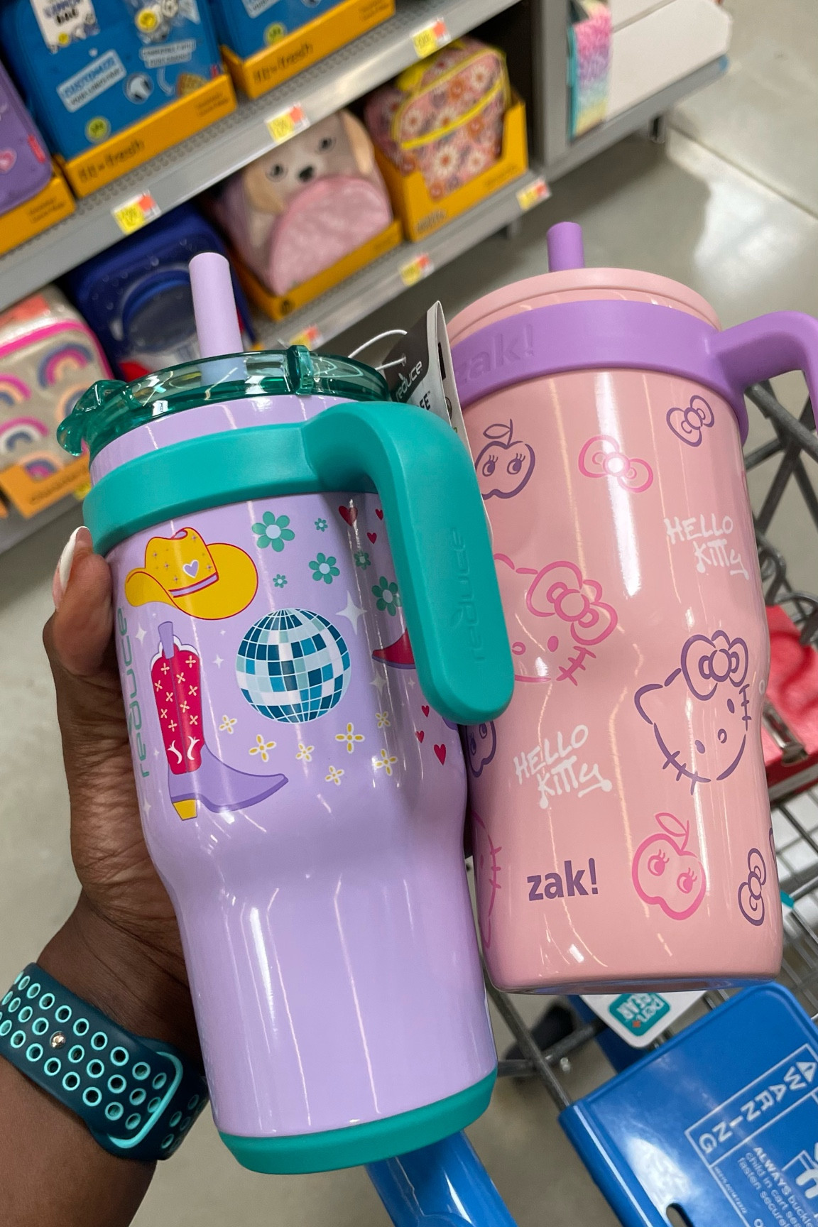 Girls' straw stainless steel tumbler 
#backtoschool #walmartfinds

#LTKKids #LTKBacktoSchool