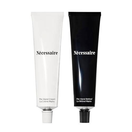 Nécessaire The Hand Duo – The Hand Cream + The Hand Retinol Treatment Holiday Gift Set for Dry Hands – Daily Moisture + Nighttime Repair with Ceramides, Peptides & Retinol – 2 x 2.5 oz | Amazon (US)