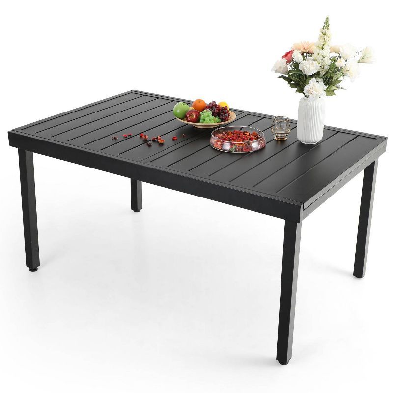 6-8 Person Expandable Rectangular Patio Table - Captiva Designs | Target