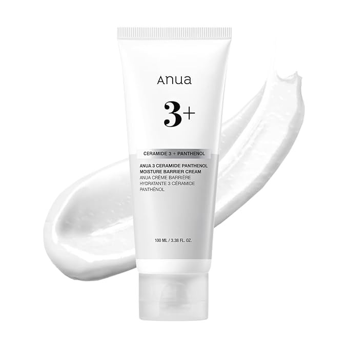 ANUA 3 Ceramide Panthenol Moisture Barrier Cream, Hydrating Face Moisturizer for Normal Skin, Pan... | Amazon (US)