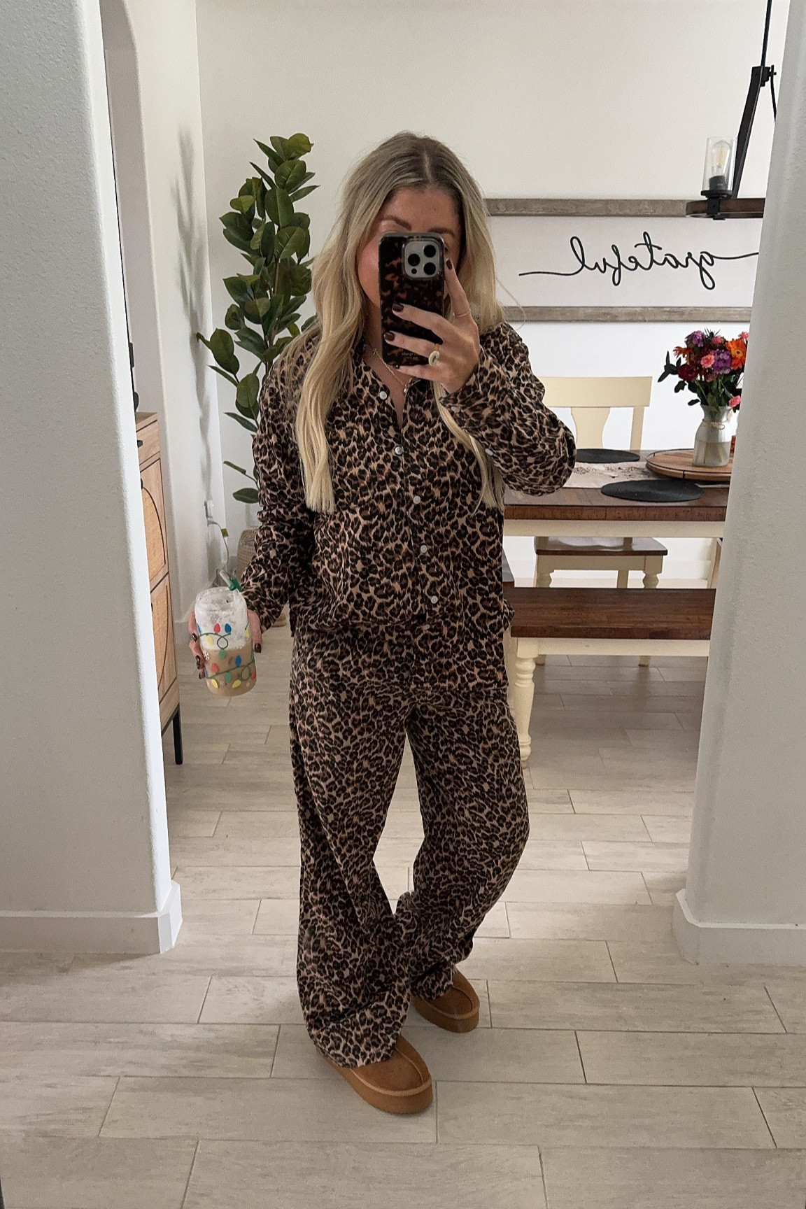 Comfy leopard pjs 
Size xs


#LTKGiftGuide #LTKFindsUnder100 #LTKShoeCrush