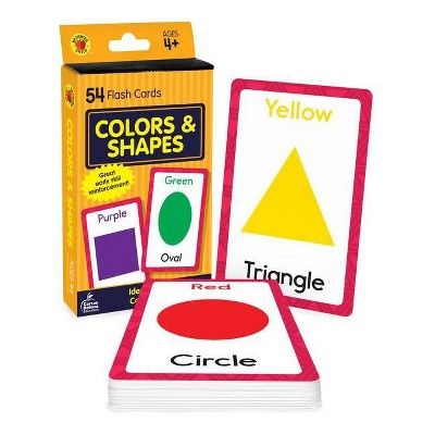 Colors And Shapes Flash Cards (Hardcover) | Target
