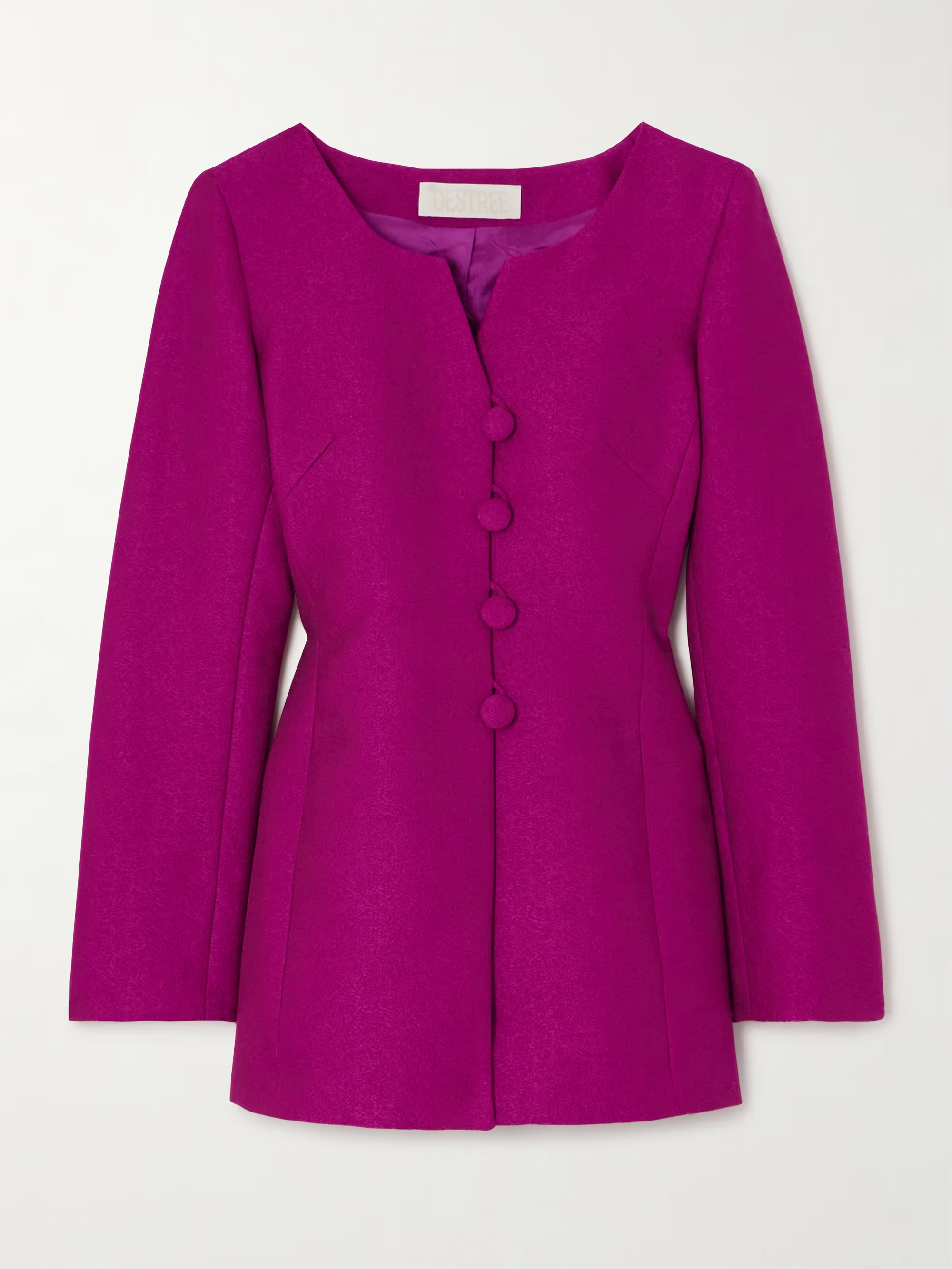 Claude metallic jacquard blazer | NET-A-PORTER (US)