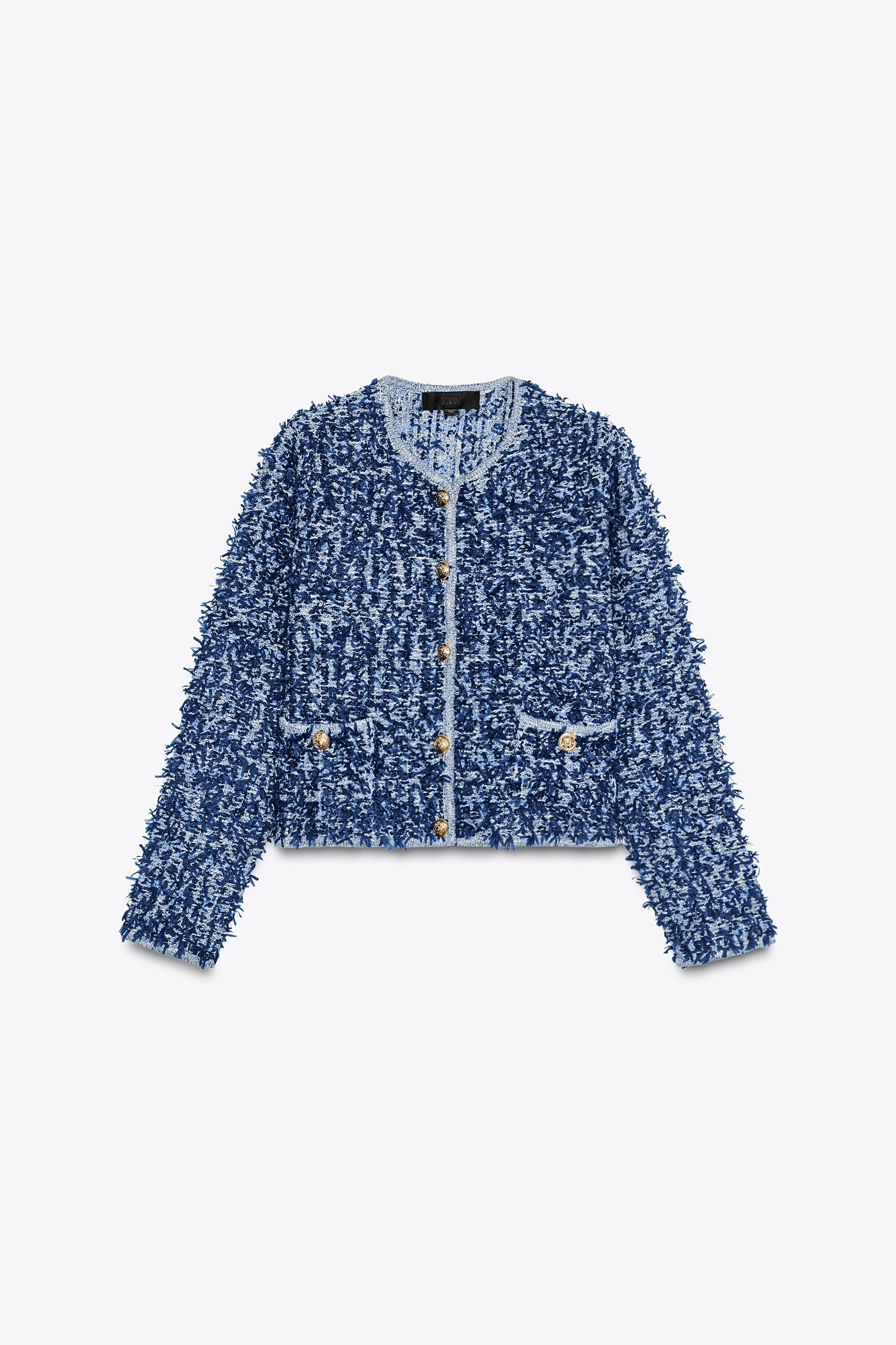 CABLE KNIT JACKET | Zara US