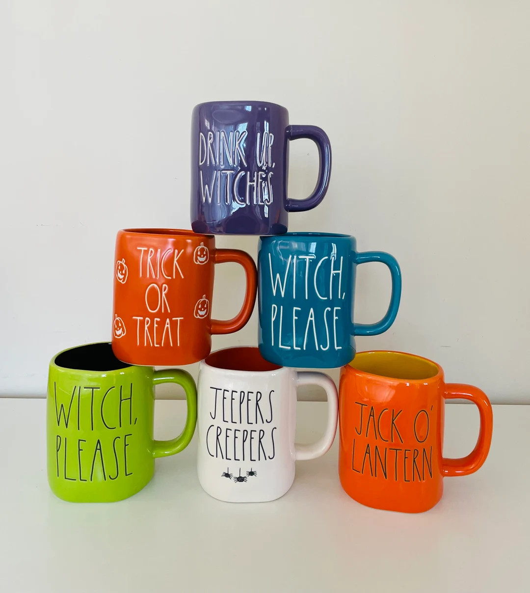 Rae Dunn Halloween Mugs Rae Dunn Coffee Mugs - Etsy | Etsy (US)