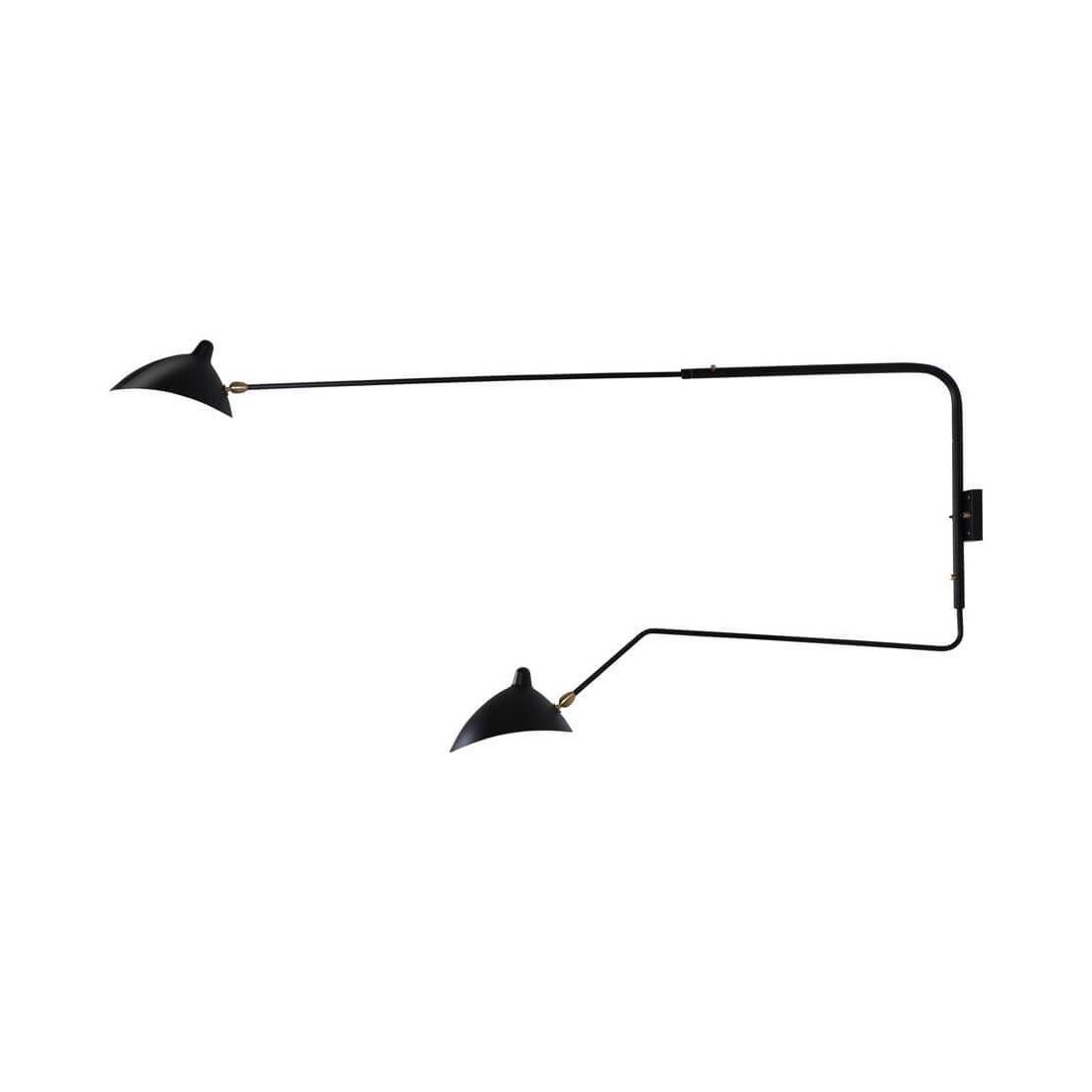 Serge Mouille Two-Arm Wall Sconce | Eternity Modern