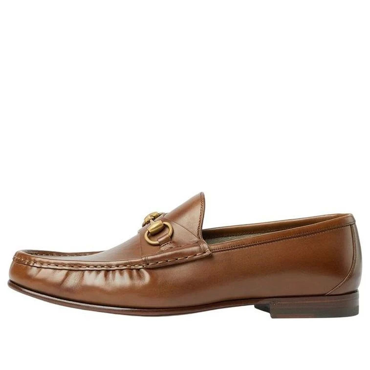 Gucci Horsebit 1953 Loafers Leather 'Brown' | KICKS CREW