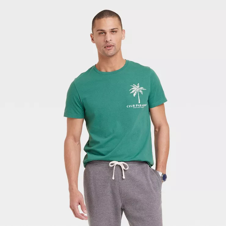 Men's Regular Fit Schwinn Short Sleeve T-Shirt - Goodfellow & Co™ | Target