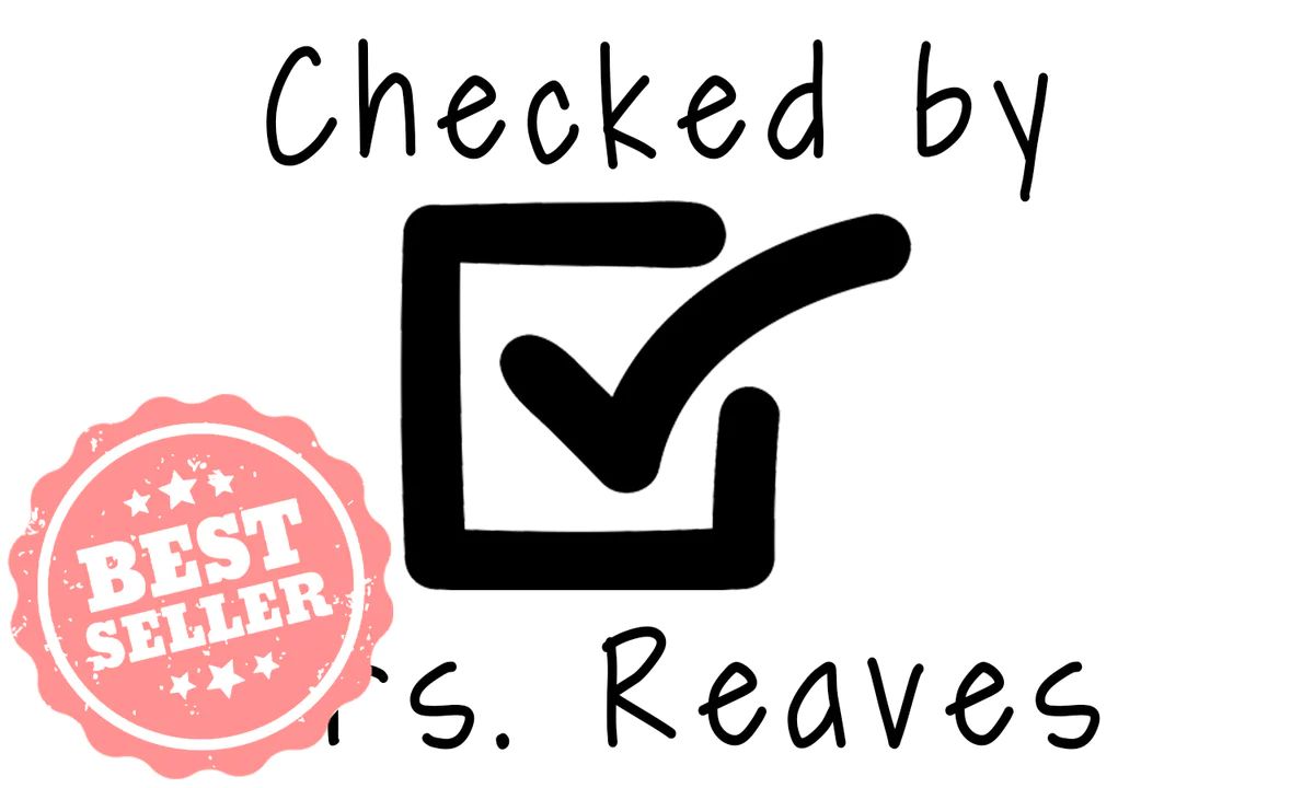 Checked By Teacher Stamp | Boutique Stamps & Gifts