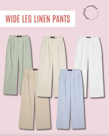 Linen pants never fail to make any outfit look good! The fit of these are amazing and there are so many colors to choose from! 

#LTKeurope #LTKstyletip