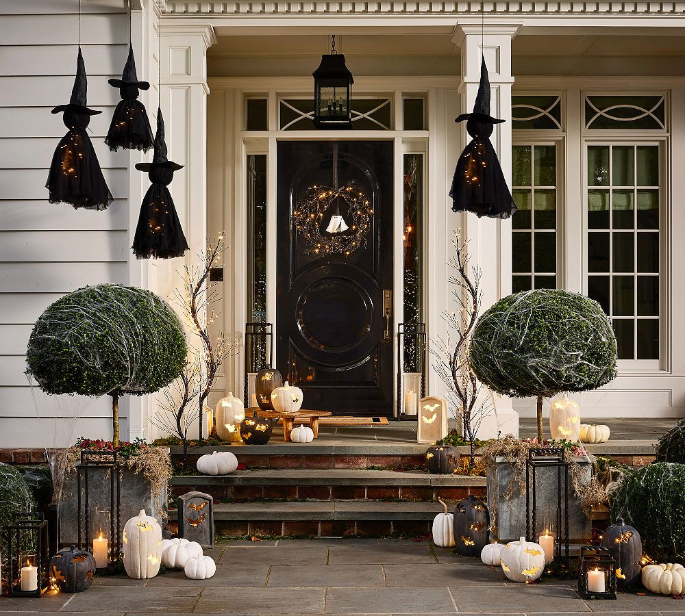 Terracotta Bat Cutout Tombstone | Pottery Barn (US)
