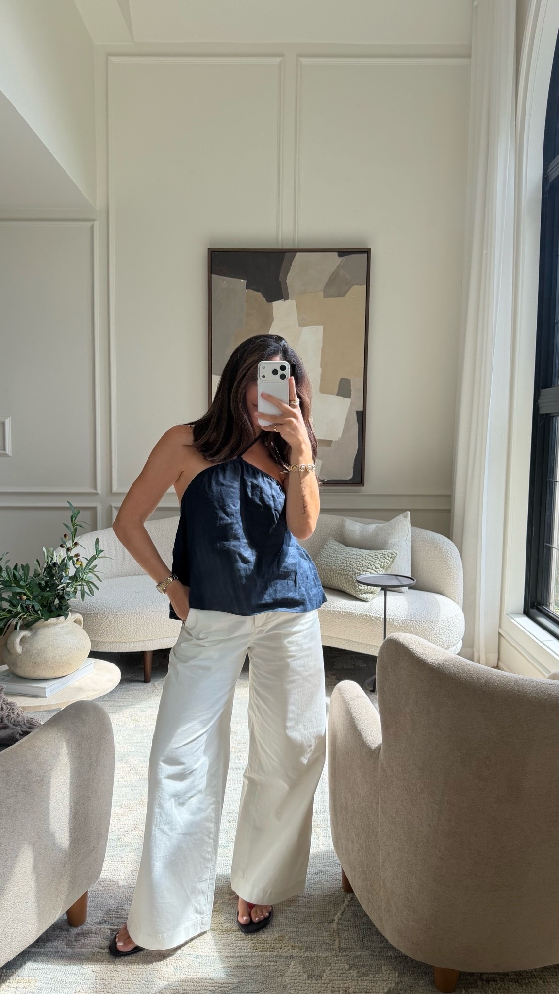 What I wore today 
Top - S (could of went XS)
Jeans - size 2

#LTKcanada #LTKsummer #LTKjeans