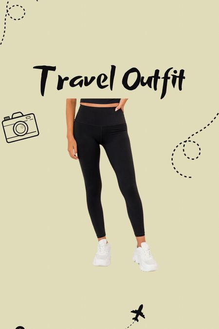 Travel outfit 
Airport outfit 
Casual outfit
Leggings 
Activewear 

#LTKfitness #LTKfindsunder50 #LTKActive