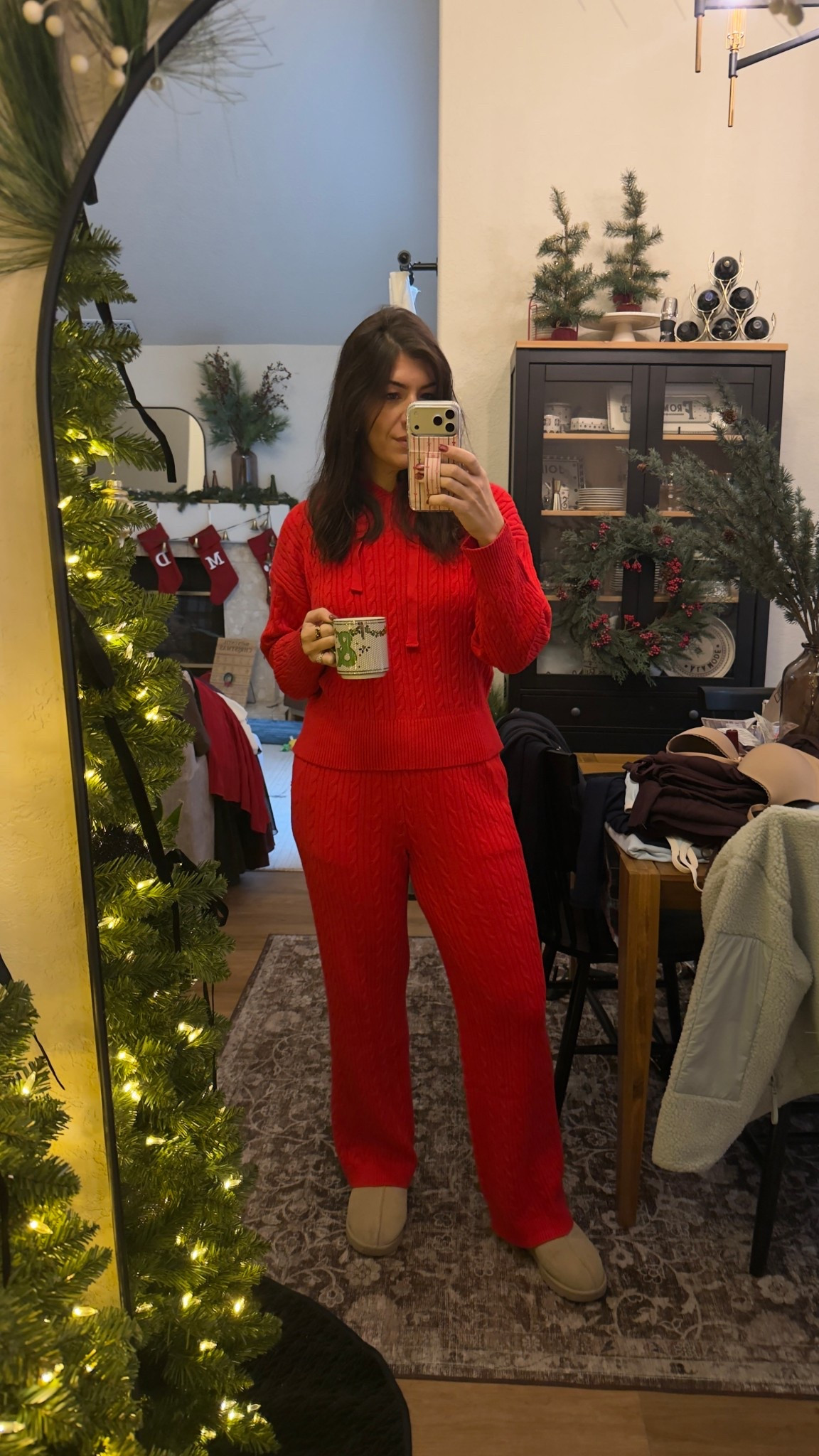 Today’s wfh cozies
In a medium in both knit lounge pieces


#LTKHoliday #LTKFindsUnder50 #LTKMidsize