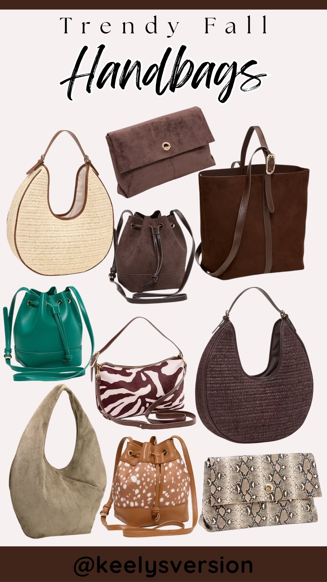 Trendy fall handbags 🤩

#LTKSeasonal #LTKSaleAlert