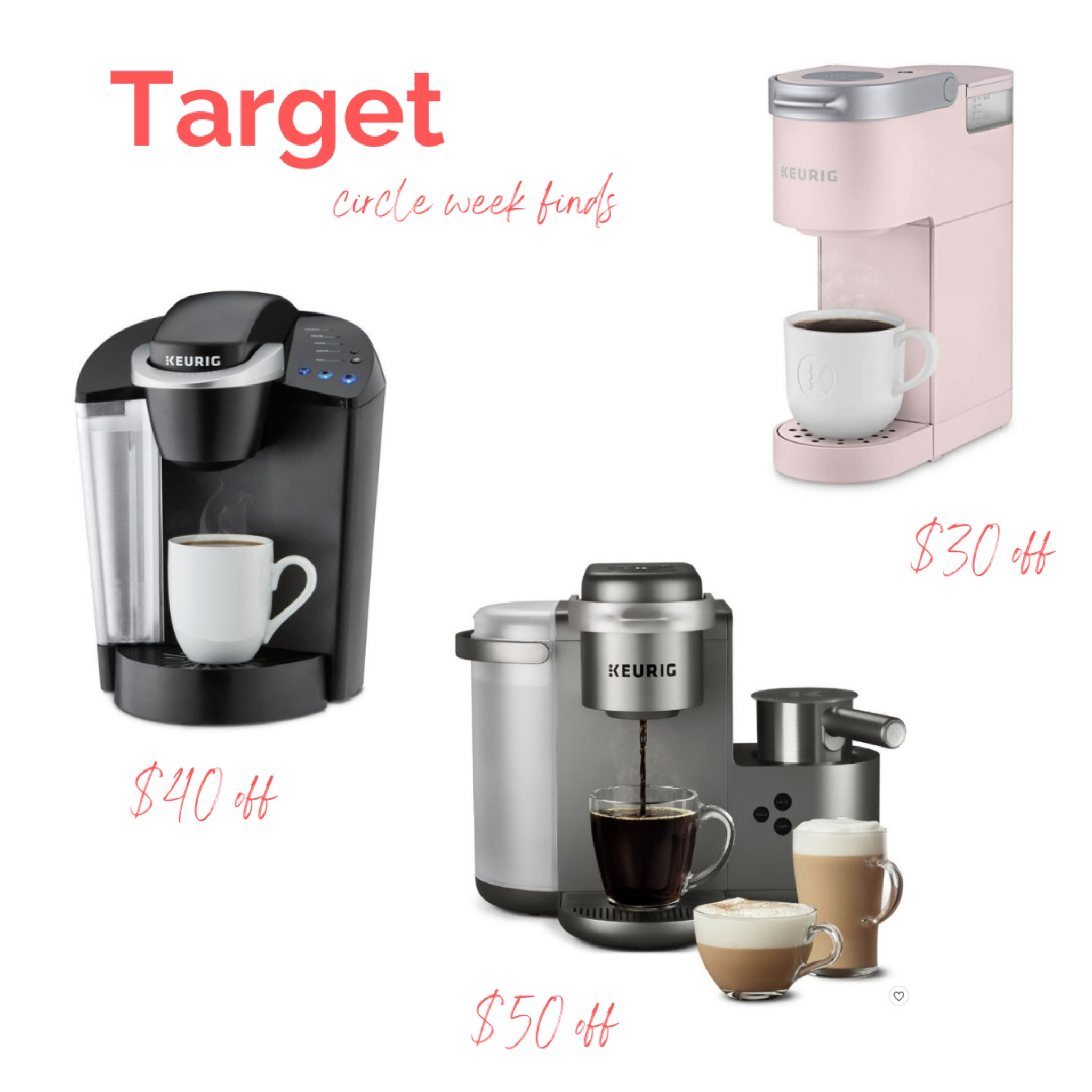 Keurig’s are on sale with target circle!
•
•
•
Coffee, Keurig, target circle week 

#LTKsalealert