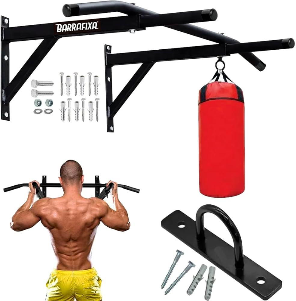Barra Fixa De Parede P/Musculação Pull-up Tríceps Paralelas | Amazon (BR)