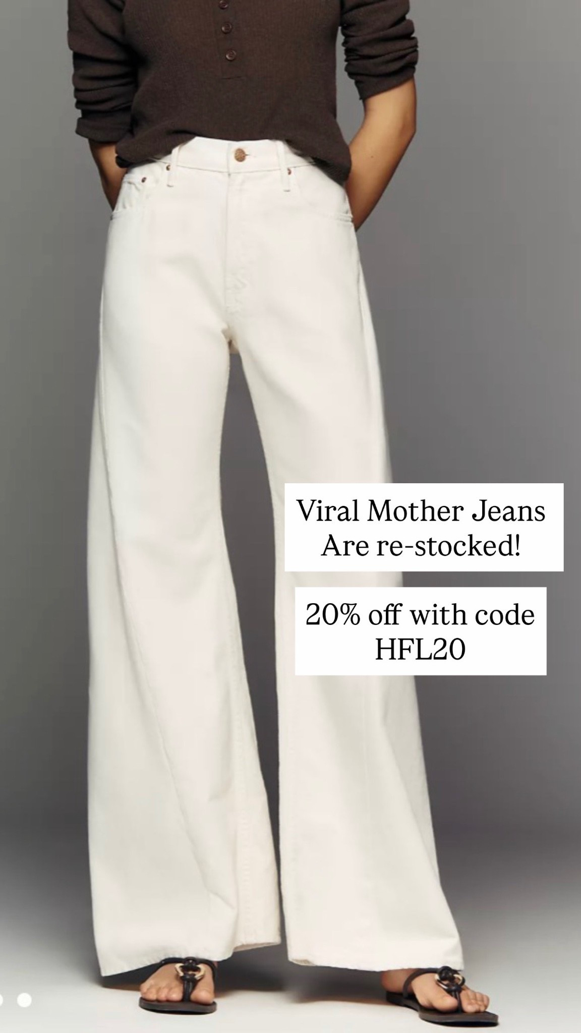 Use discount code HFL20 for 20% off orders $100+

#LTKootd #LTKOver40 #LTKSaleAlert