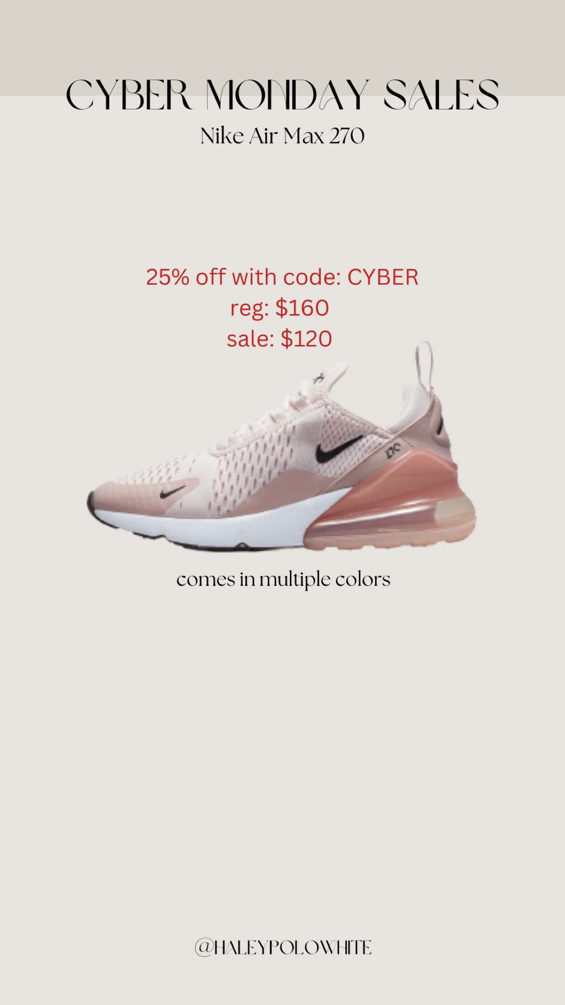 25% off with code: CYBER

#LTKCyberweek #LTKHoliday #LTKSeasonal