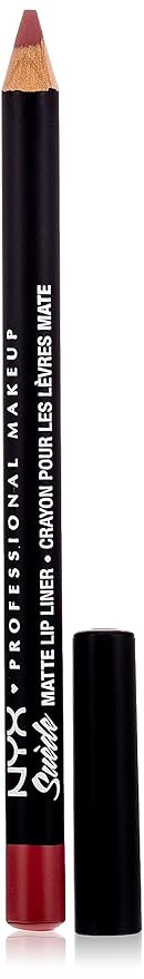 NYX Suede Matte Lip Liner SMLL25 Whipped Caviar / GLITZ | Amazon (US)
