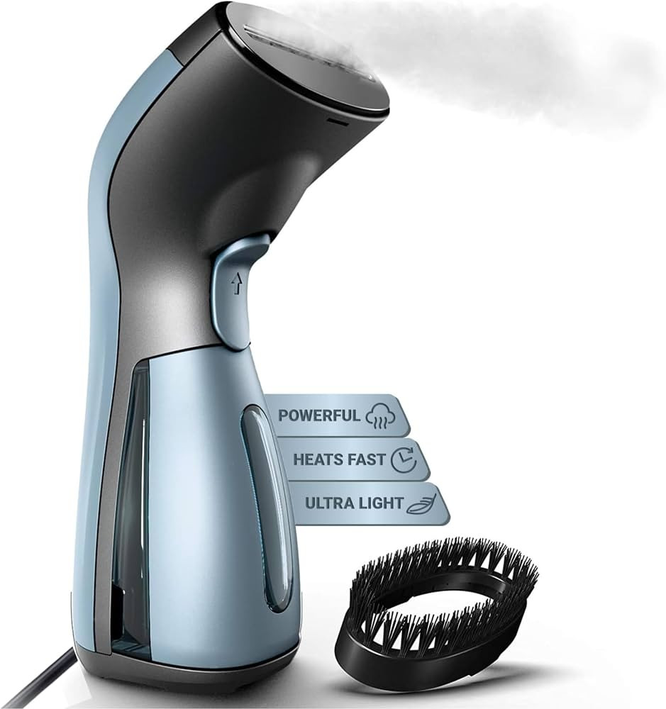 iSteam Steamer for Clothes [New Technology] Powerful Dry Steam. Multi-Task: Fabric Wrinkle Remove... | Amazon (US)