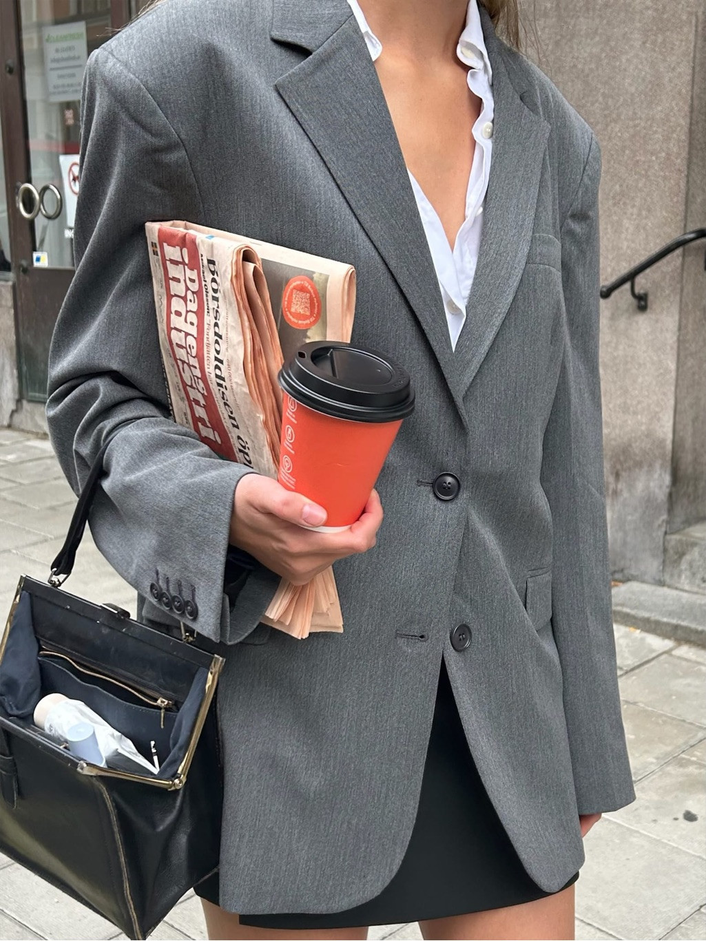 Djerf Avenue Forever Blazer Grey | Poshmark
