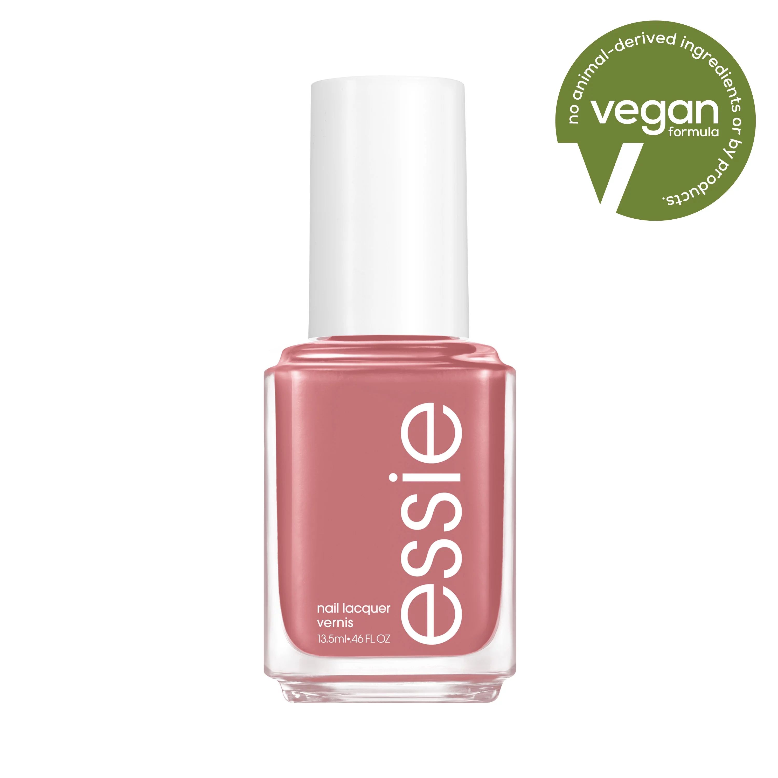 essie salon-quality nail polish, 8-free vegan, warm rose pink, Eternal Optimist, 0.46 fl oz | Walmart (US)