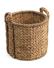 Medium Storage Basket With Braided Handles | TJ Maxx