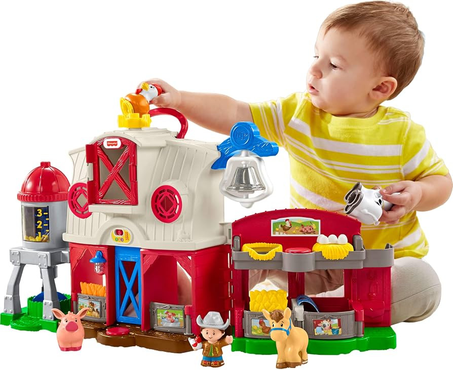 Fisher-Price Little People Caring for Animals Farm Playset | Amazon (US)