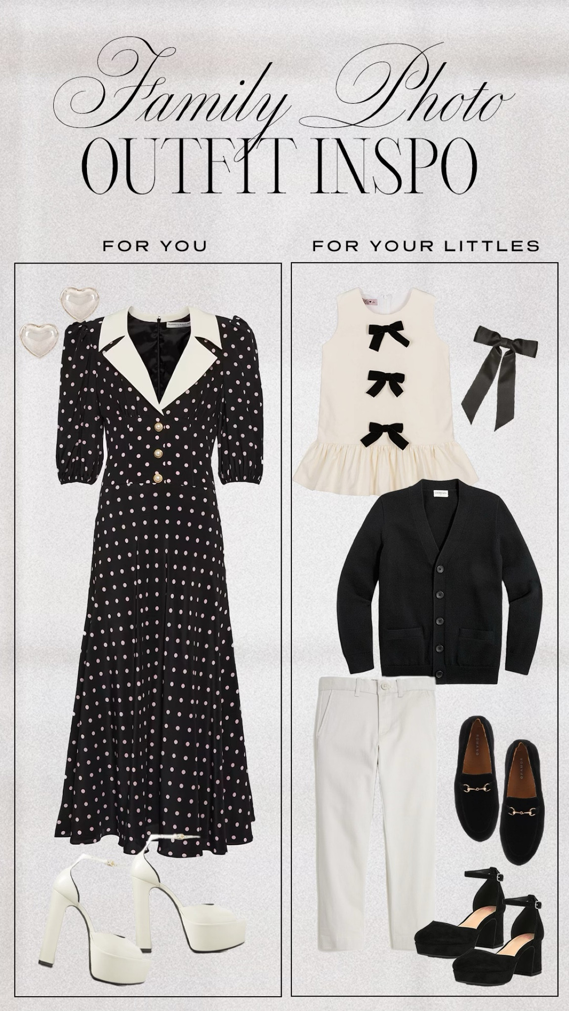 Posting a few Family Photo Inspo boards as we enter into that time of year!