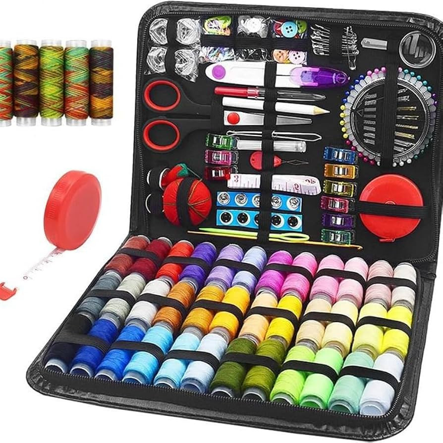 FNV Sewing kit, 229 pcs Sewing Accessories, Friendly for Beginner and Professional for Worker, Su... | Amazon (US)