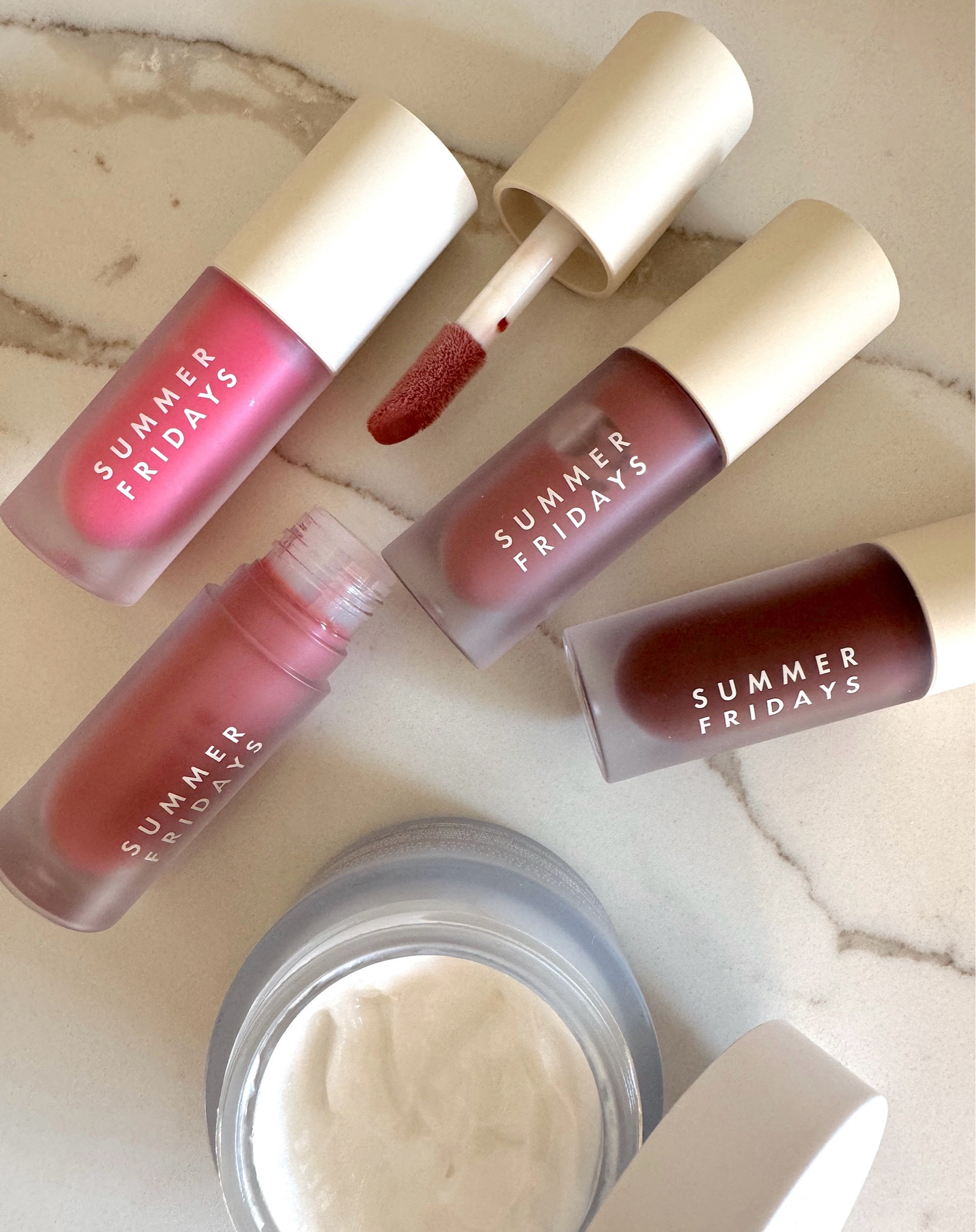 Hands down my favorite under makeup moisturizer that doubles as a primer! Love love love this stuff!!! Your makeup will go on like butter! So smooth! 🤌🏼
These lip glosses also are another empty that I have replaced and just snagged the fall colors too! 😍

@summerfridays #summerfridays @shop.ltk #ad lipgloss. Fall makeup. Moisturizer. Beauty must haves. Fall beauty. Skincare. 


#LTKFindsUnder50 #LTKBeauty #LTKOver40