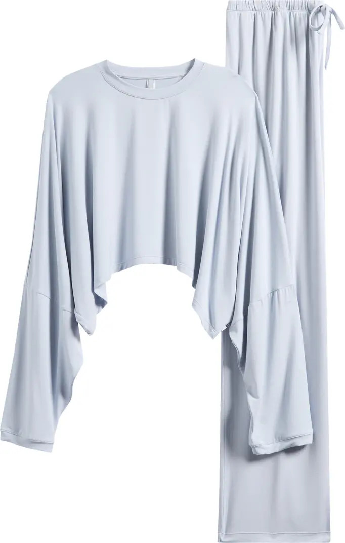 SKIMS Crop Top & Pants Pajamas | Nordstrom | Nordstrom