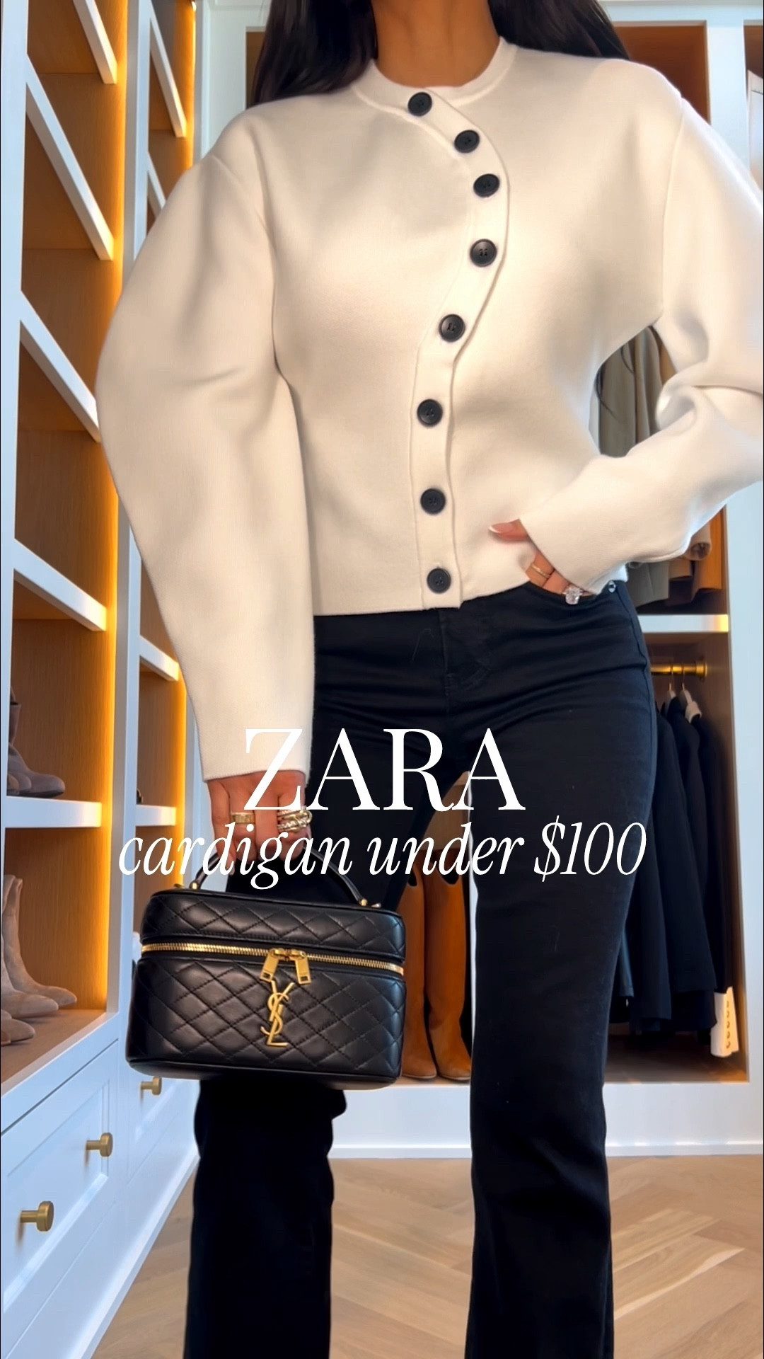Spring outfit ideas / business casual outfit / wardrobe staples
Zara cardigan under $100 wearing an xs
Veronica beard Beverly jeans wearing a 24 runs tts

#LTKWorkwear #LTKOver40 #LTKPetite