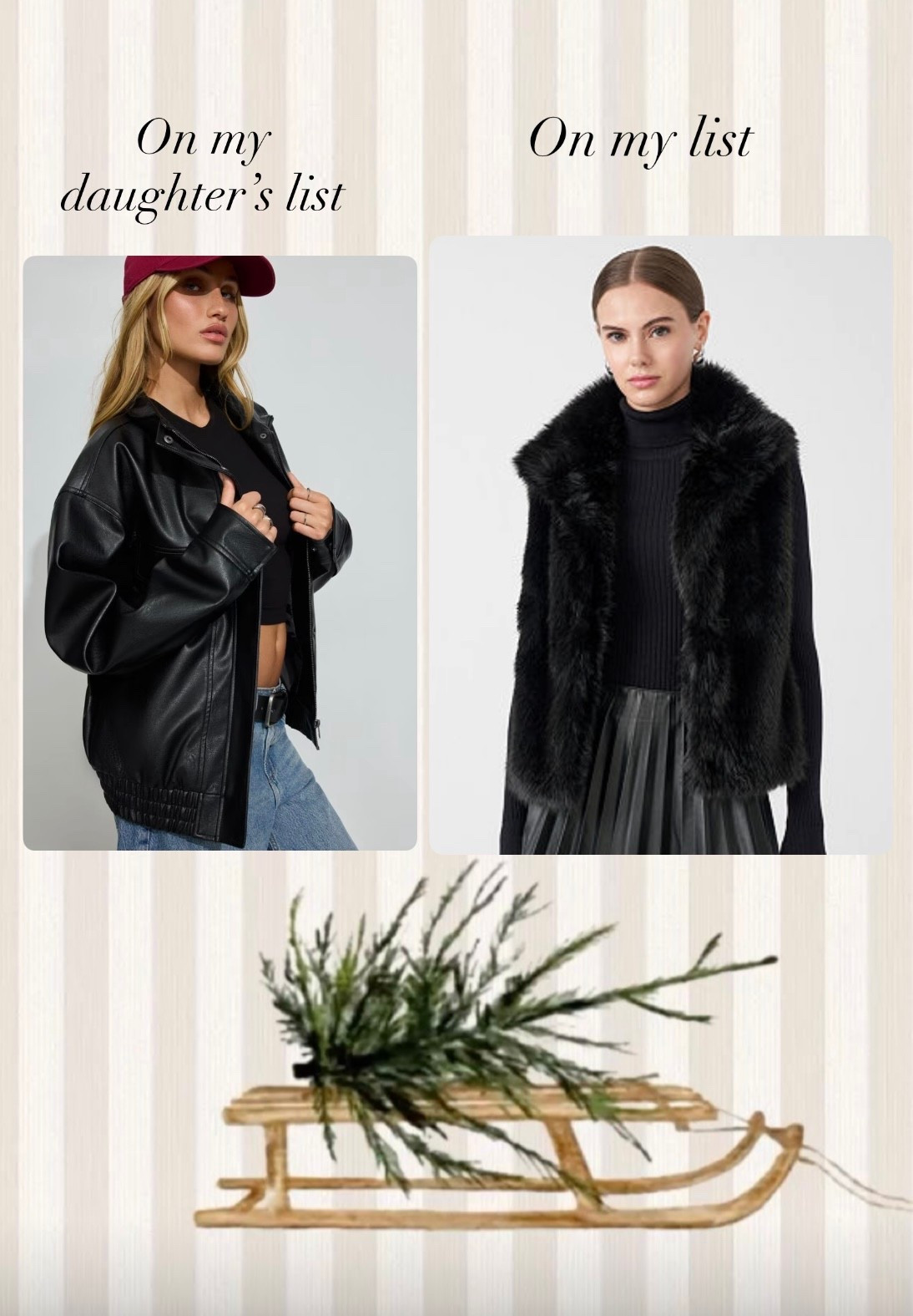 Faux fur vest, oversized bomber jacket, winter outerwear 

#LTKGiftGuide #LTKHoliday