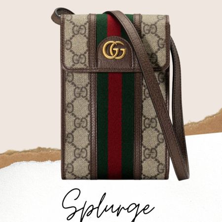 Splurge on this Gucci crossbody that is under $1000. It is the perfect size for a phone cards and keys.

#LTKitbag #LTKGiftGuide #LTKHoliday