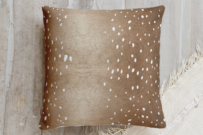 Trompe L'oeil Fawn Pillow by kelli hall | Minted | Minted