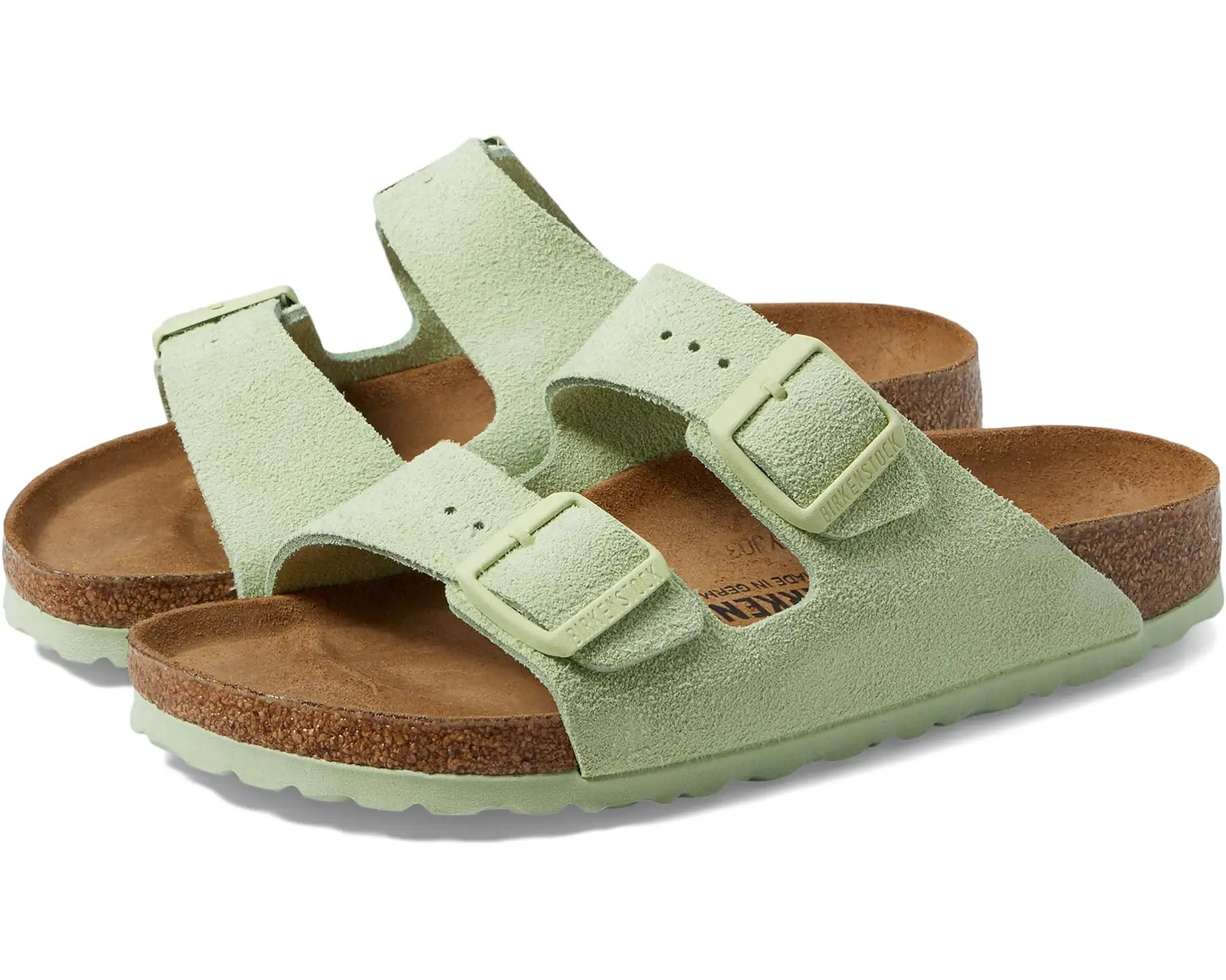 Birkenstock Arizona Soft Footbed - Suede | Zappos